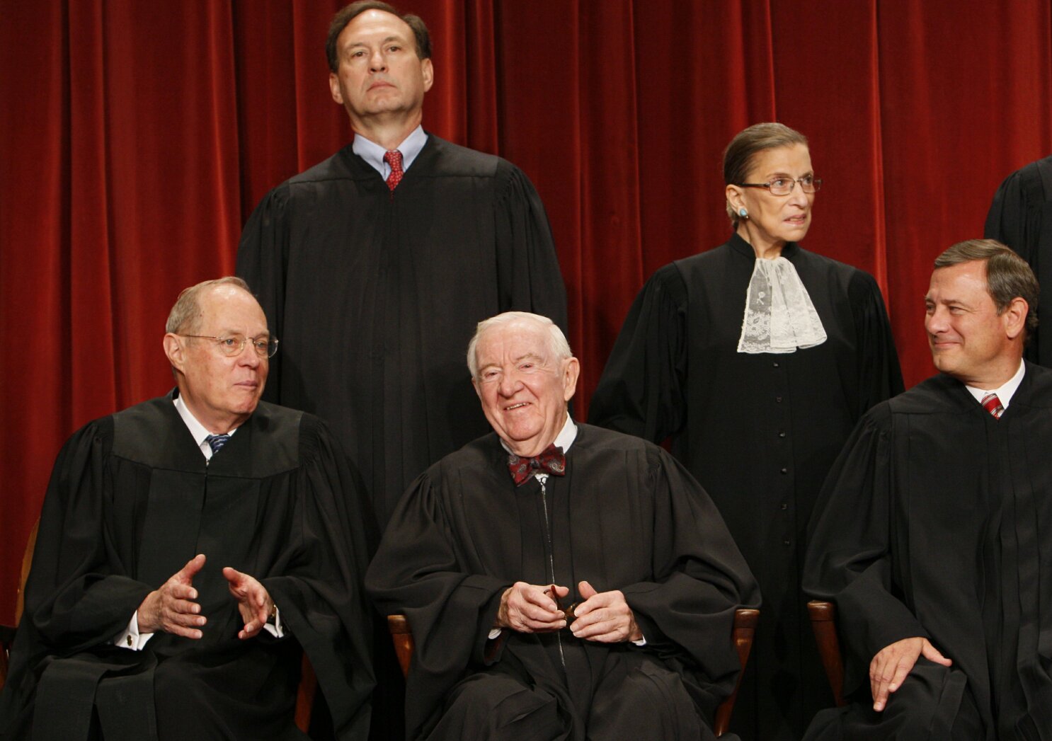 Which supreme court online justices are liberal
